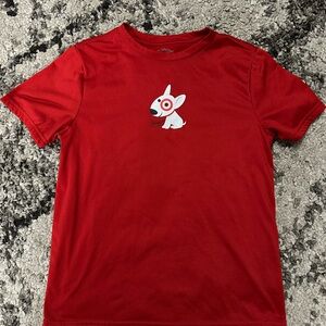 Special Edition Target Red Kids Shirt with Bullseye Design